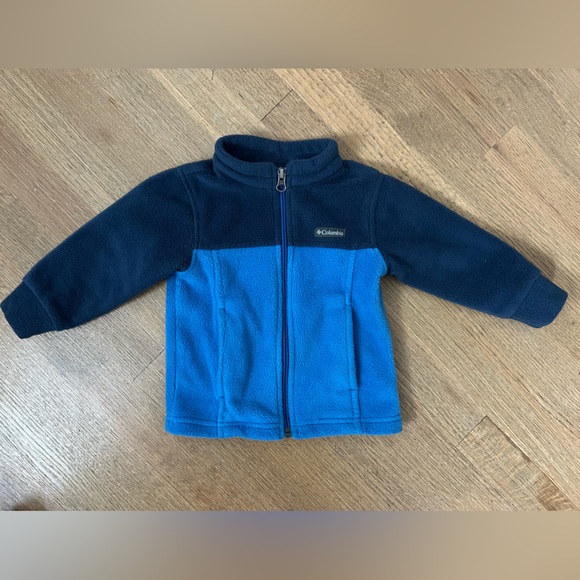 Columbia Boys’ Infant Steens Mountain™ II Fleece Jacket two-tone 12-18mo - Picture 4 of 4